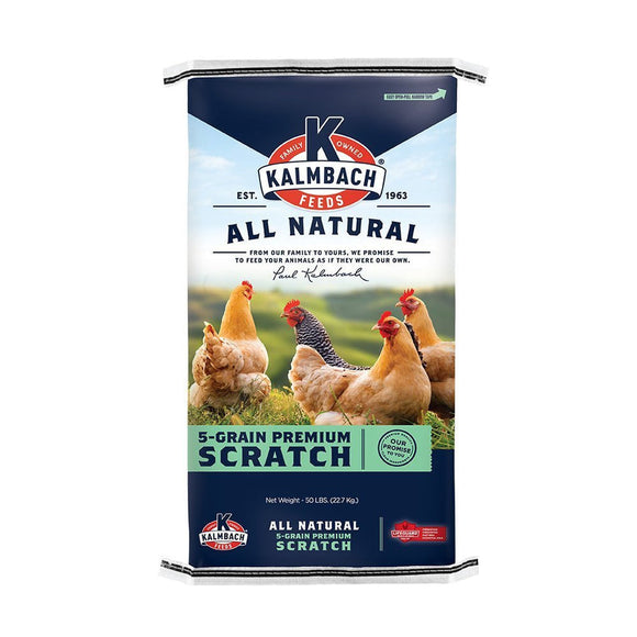 Kalmbach All-Natural 5-Grain Premium Scratch Grain