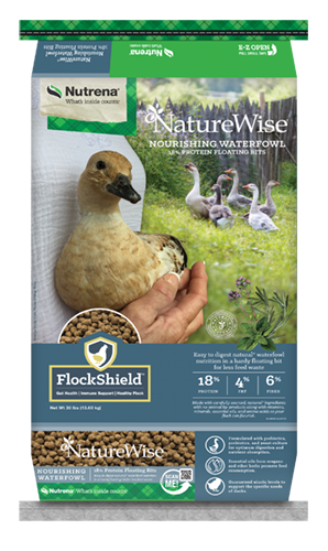 Nutrena® NatureWise® Nourishing Waterfowl 18% Protein Floating Bits