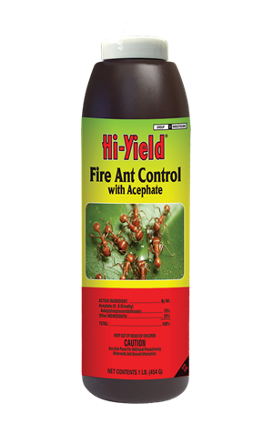 Hi-Yield FIRE ANT CONTROL WITH ACEPHATE