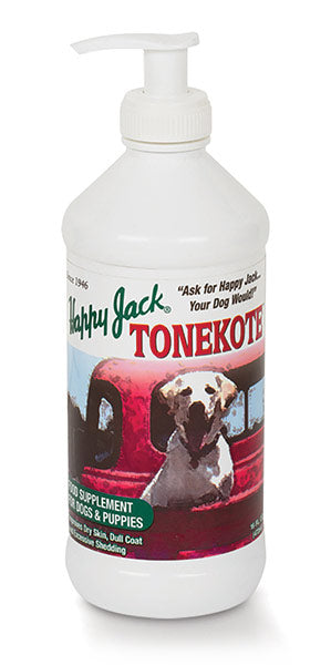 Happy Jack 16 oz Tonekote Supplement for Dogs & Puppies