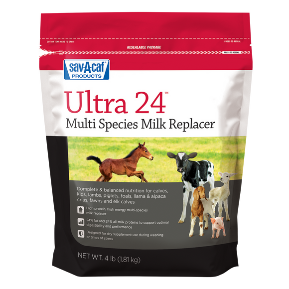 Sav-A-Caf Ultra 24™ Multi-Purpose Milk Replacer